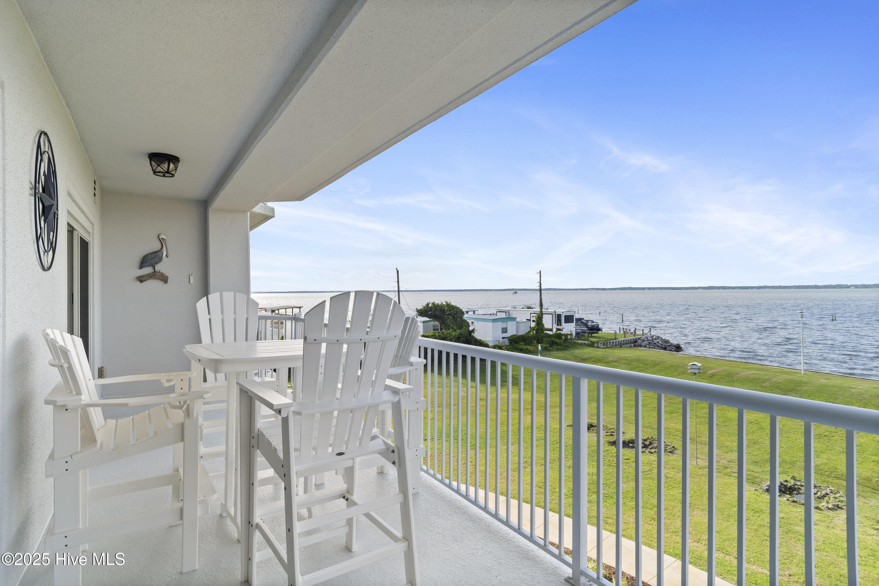 1550 Salter Path Road, Unit 103 Indian Beach, NC 28512 - Photo 58 of 105 Balcony with Sound Views
