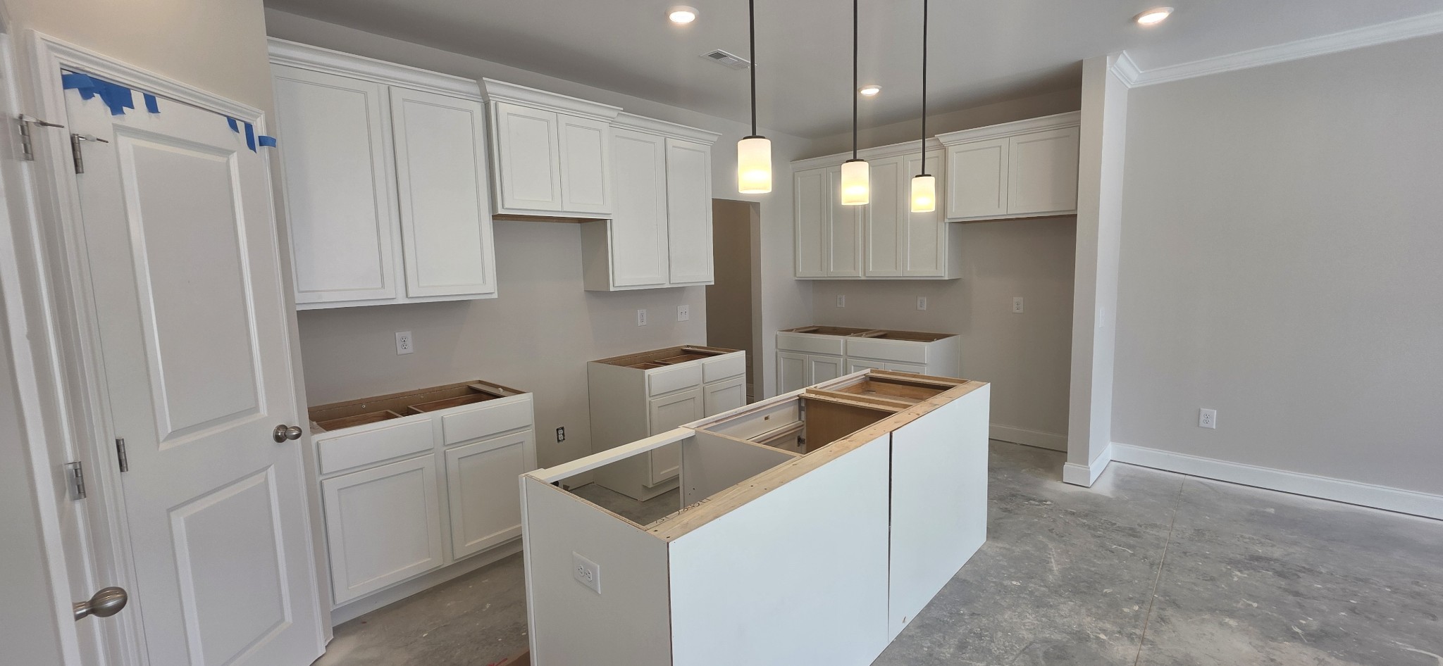3207 Tasker Drive Antioch, TN 37013 - Photo 10 of 21 a kitchen with a cabinets and white appliances
