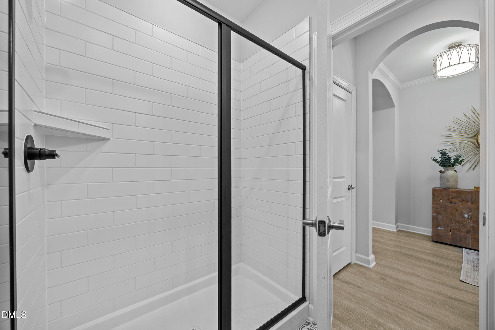 1405 Rich Inlet Cary, NC 27519 - Photo 21 of 44 a bathroom with a shower