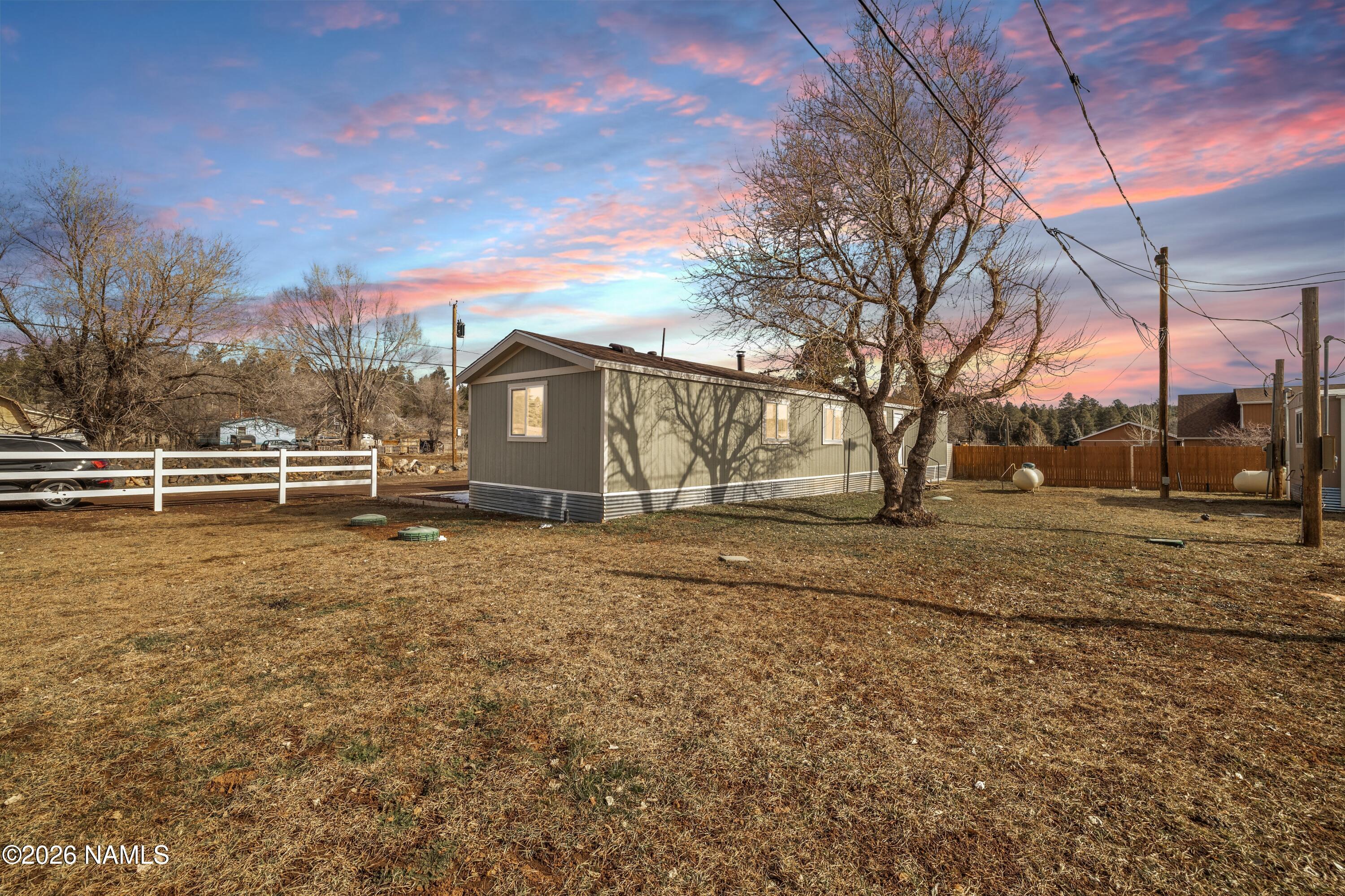 4805 South Thorn Road, Unit 8 Flagstaff, AZ 86005 - Photo 34 of 38 Spacious backyard
