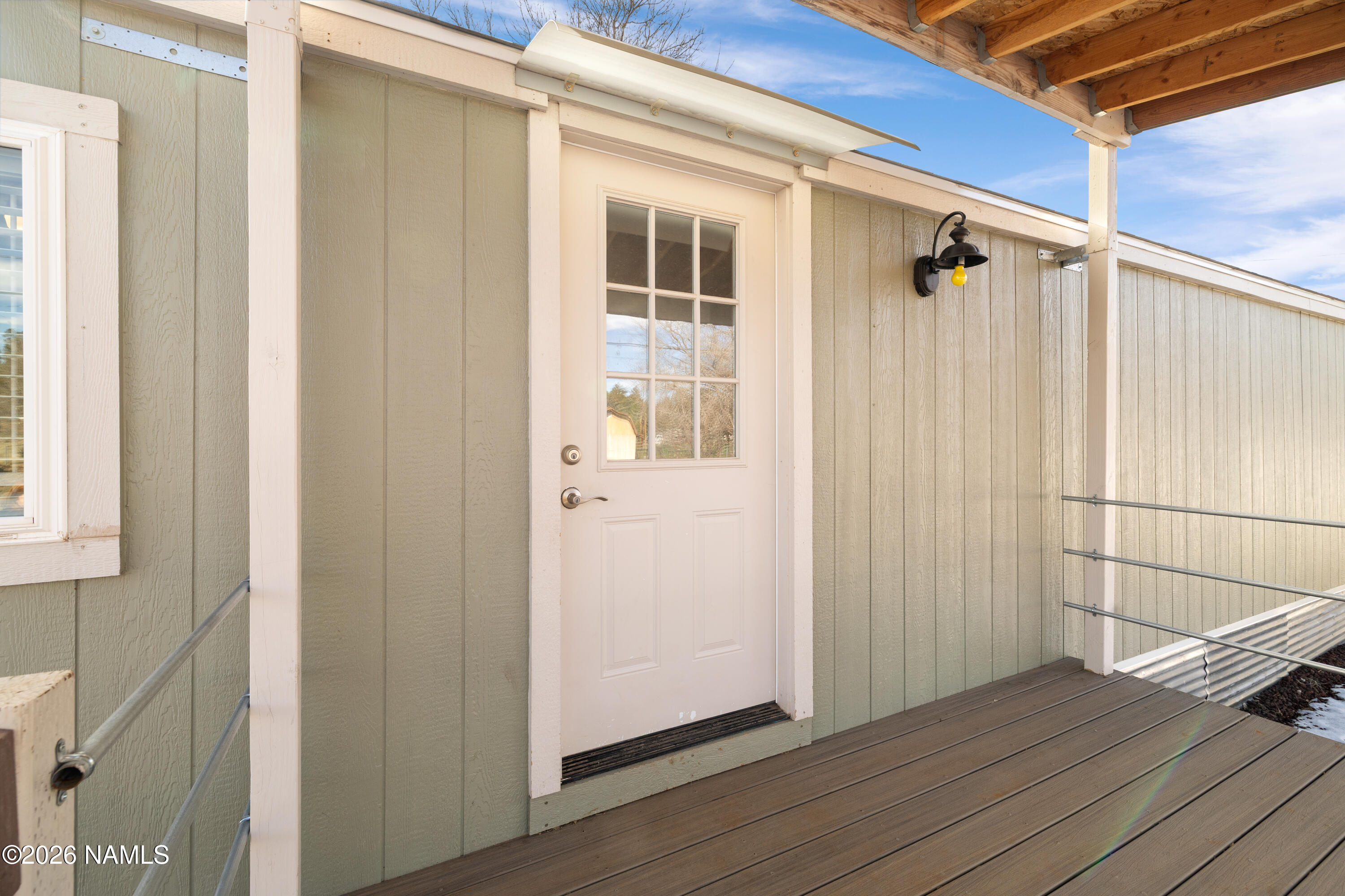4805 South Thorn Road, Unit 8 Flagstaff, AZ 86005 - Photo 6 of 38 Composite Decking front Porch