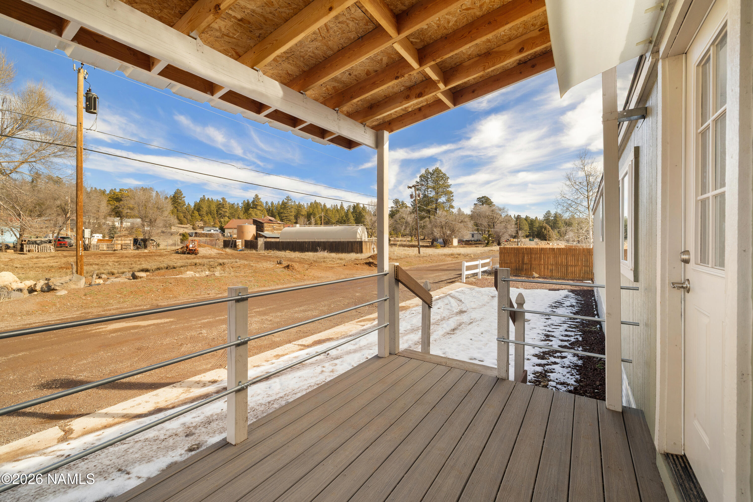 4805 South Thorn Road, Unit 8 Flagstaff, AZ 86005 - Photo 7 of 38 Covered Porch