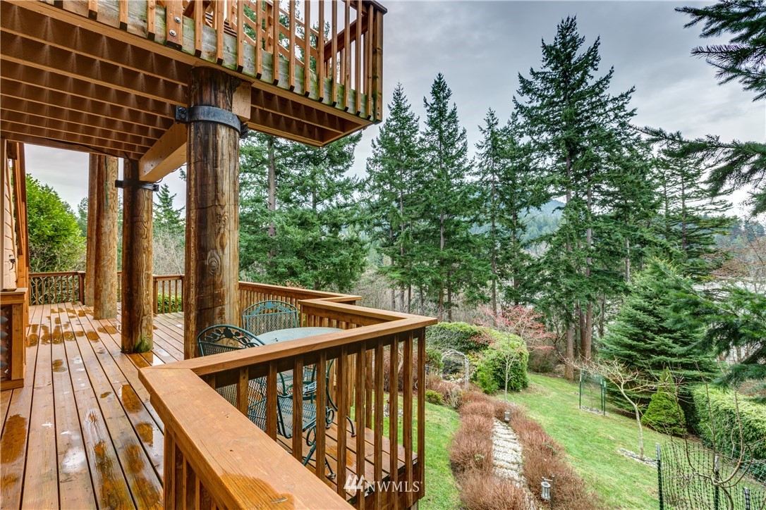 220 Sea Pines Road Bellingham, WA 98229 - Photo 34 of 40 a view of balcony with deck and outdoor space
