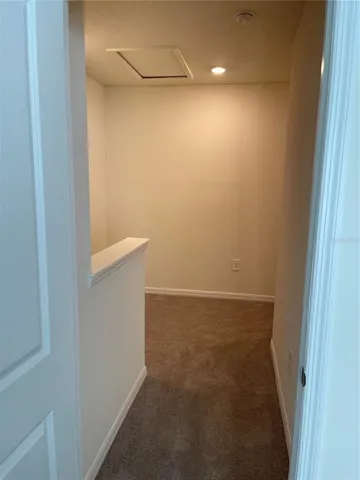 a view of empty room