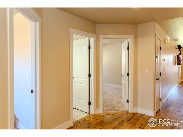 a view of a bathroom with a glass door