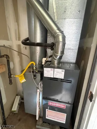 a room with gym equipment