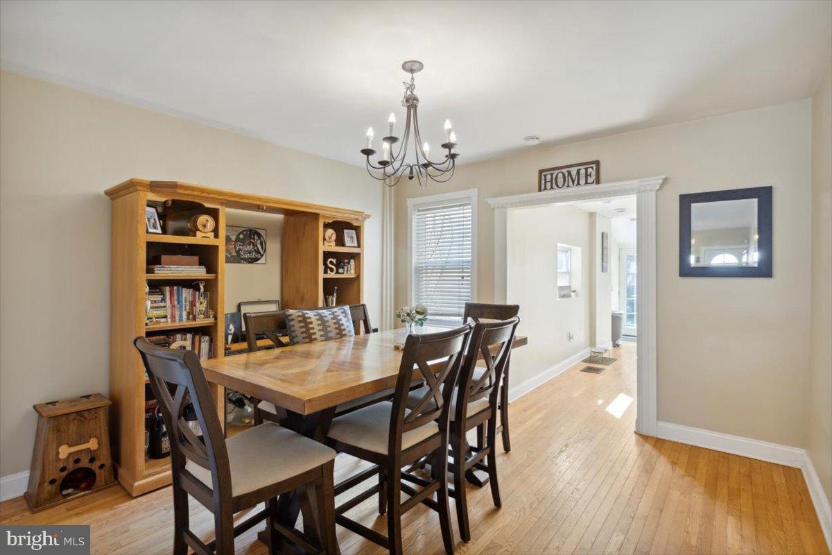 214 Ripka Street Philadelphia, PA 19127 - Photo 5 of 15 a view of a dining room with furniture window and wooden floor