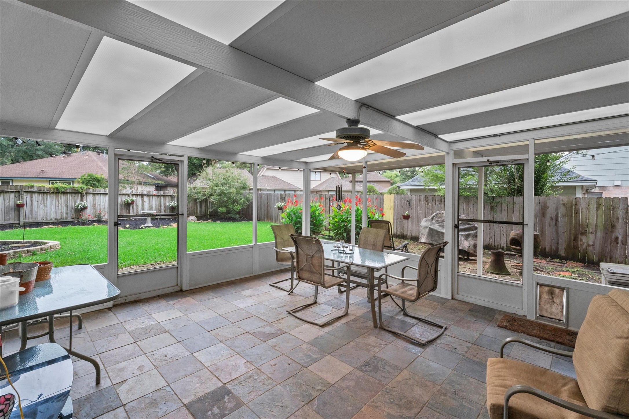 3826 Shipman Lane Spring, TX 77388 - Photo 37 of 43 Amazing 16'x16' screened in sun porch steals the show