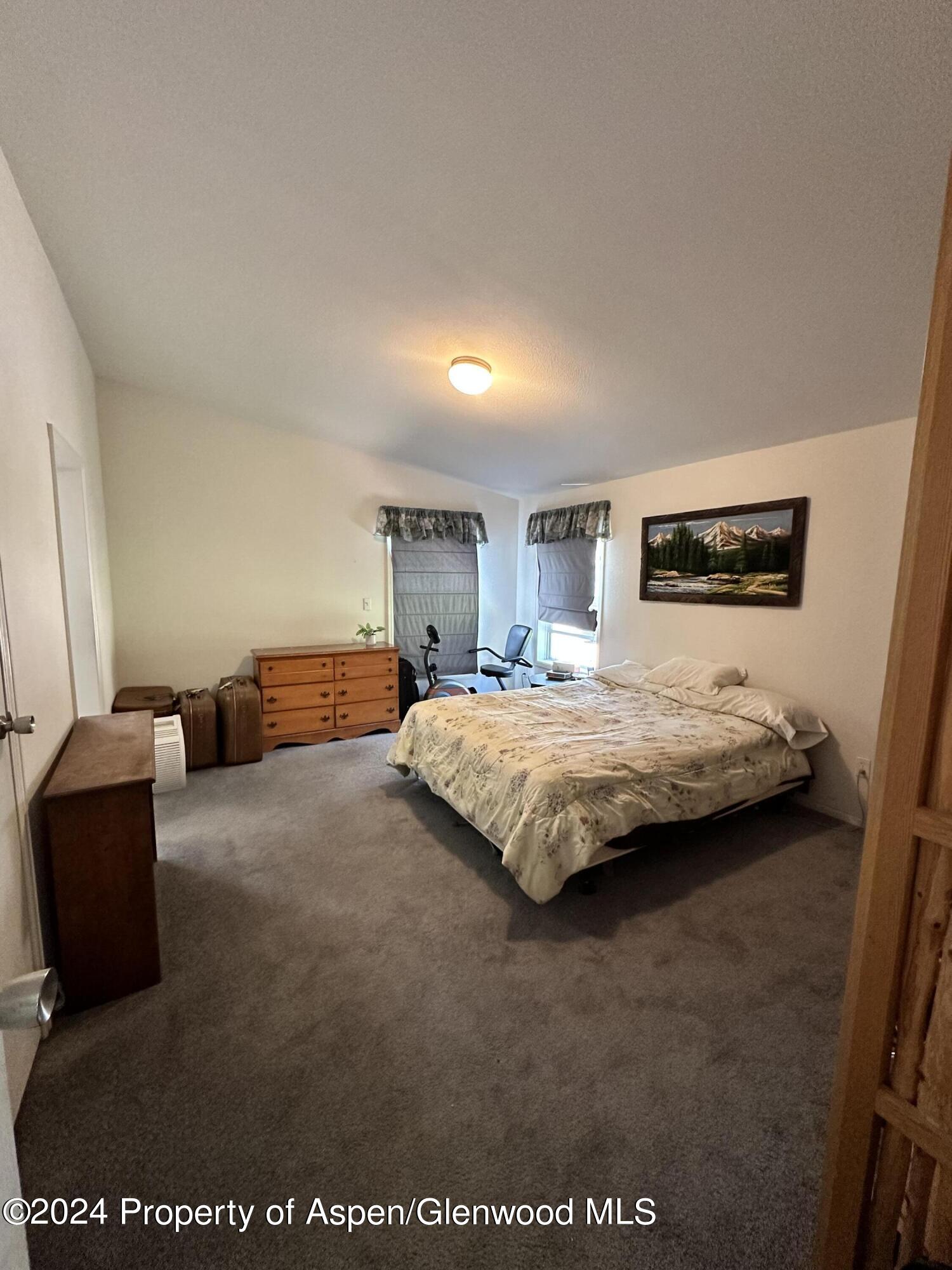 220 Clark Drive El Jebel, CO 81621 - Photo 7 of 12 a bedroom with a bed and furniture