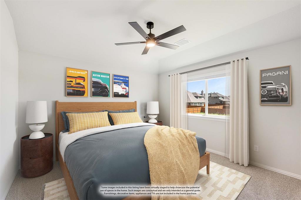 1025 Raptor Road Alvarado, TX 76009 - Photo 36 of 40 a bed room with a bed and a window