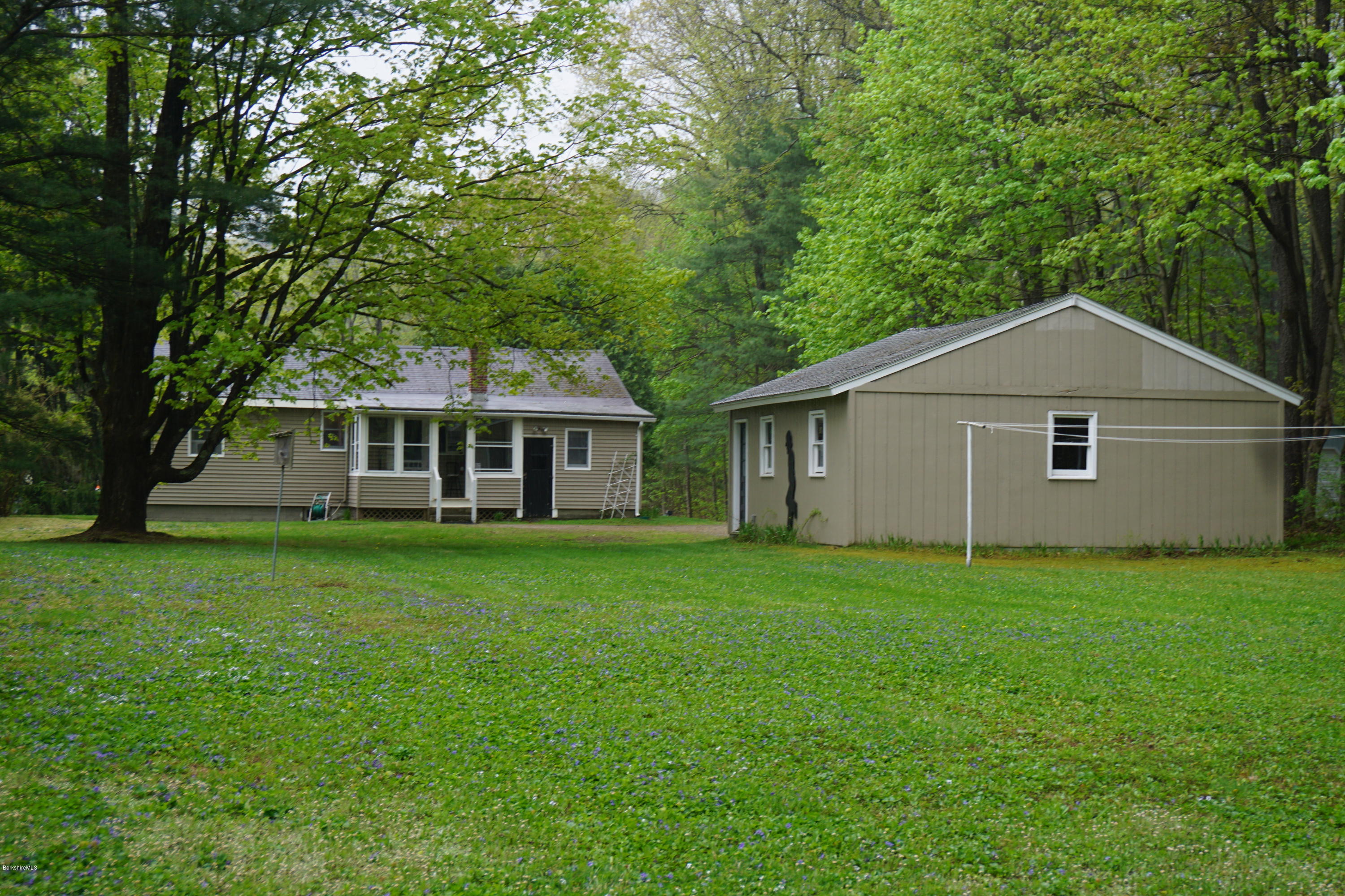 61 Old State Road Lanesborough, MA 01224 - Photo 5 of 16 Front the back of lot