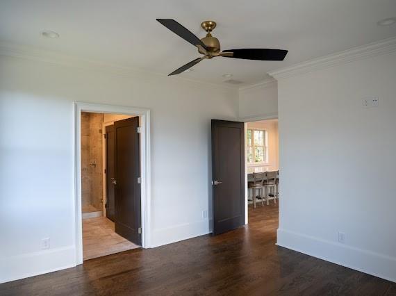 201 Westminster Drive Athens, GA 30607 - Photo 81 of 85 a view of empty room with wooden floor and ceiling fan
