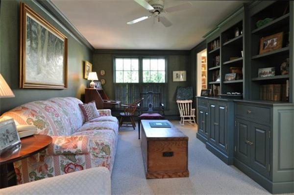5 Berkshire Road Wellesley, MA 02481 - Photo 6 of 21 a living room with furniture and a flat screen tv