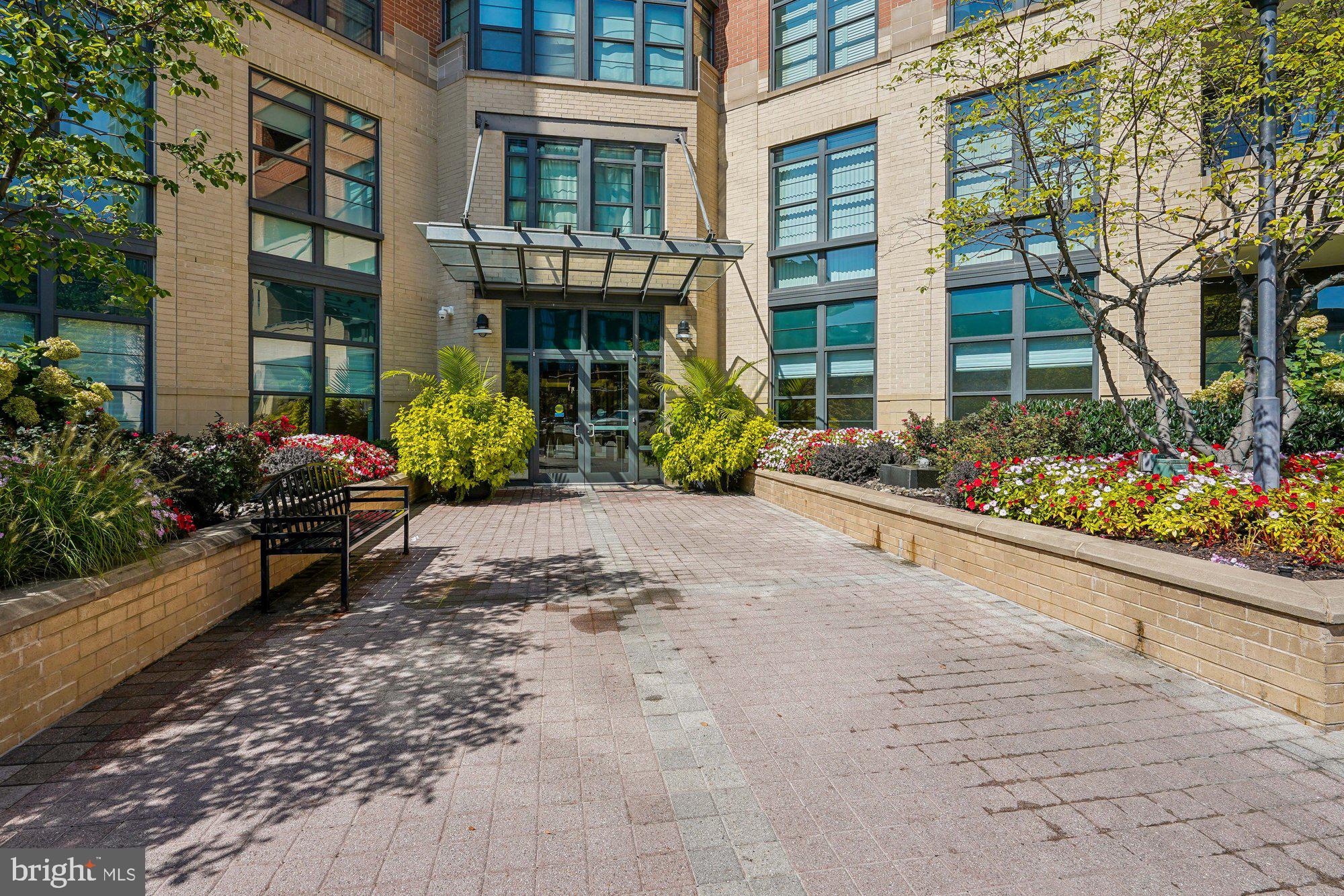 Entrance to Paramount Condo
