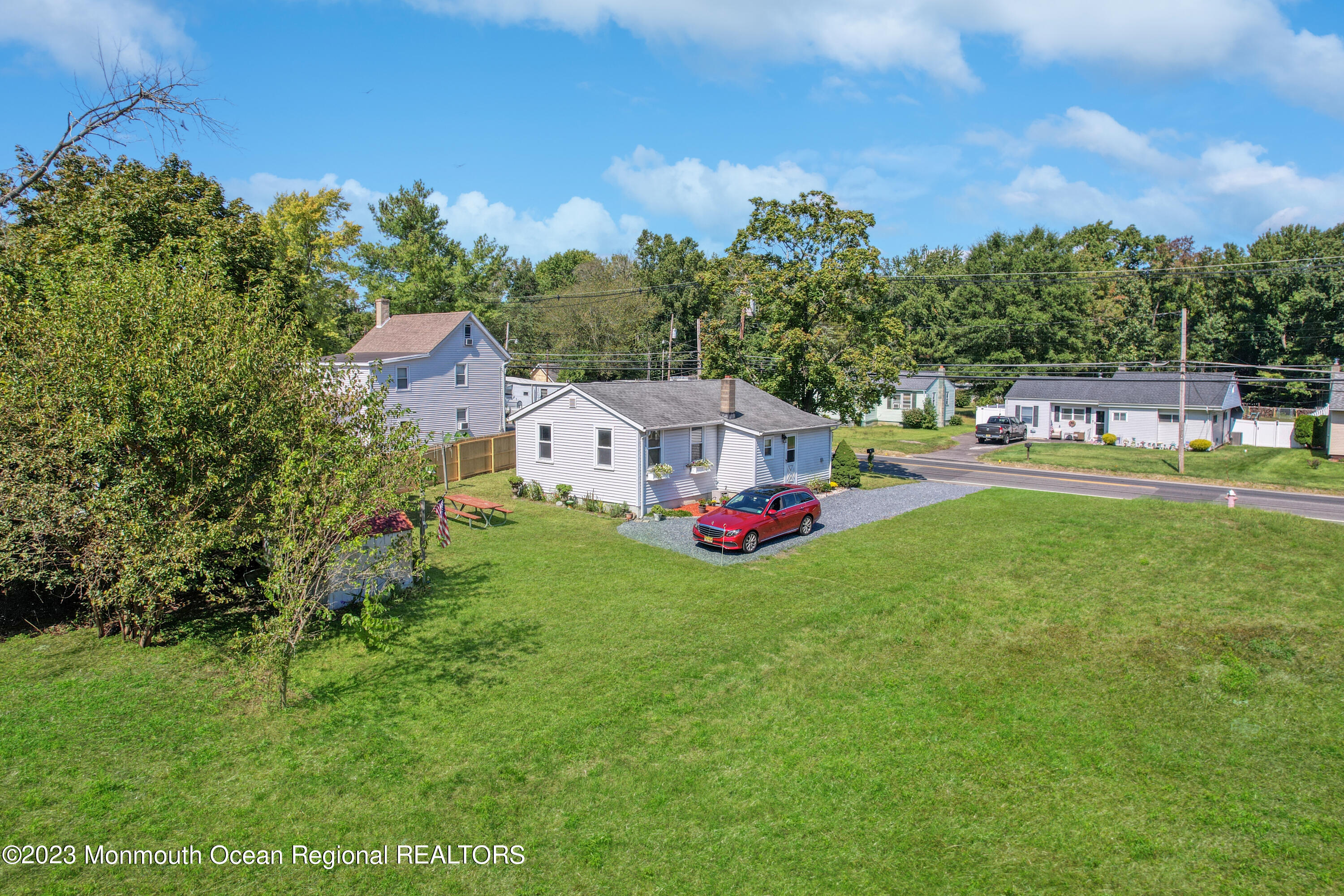 66 Jacobstown Road New Egypt, NJ 08533 - Photo 16 of 39 a house view with a garden space