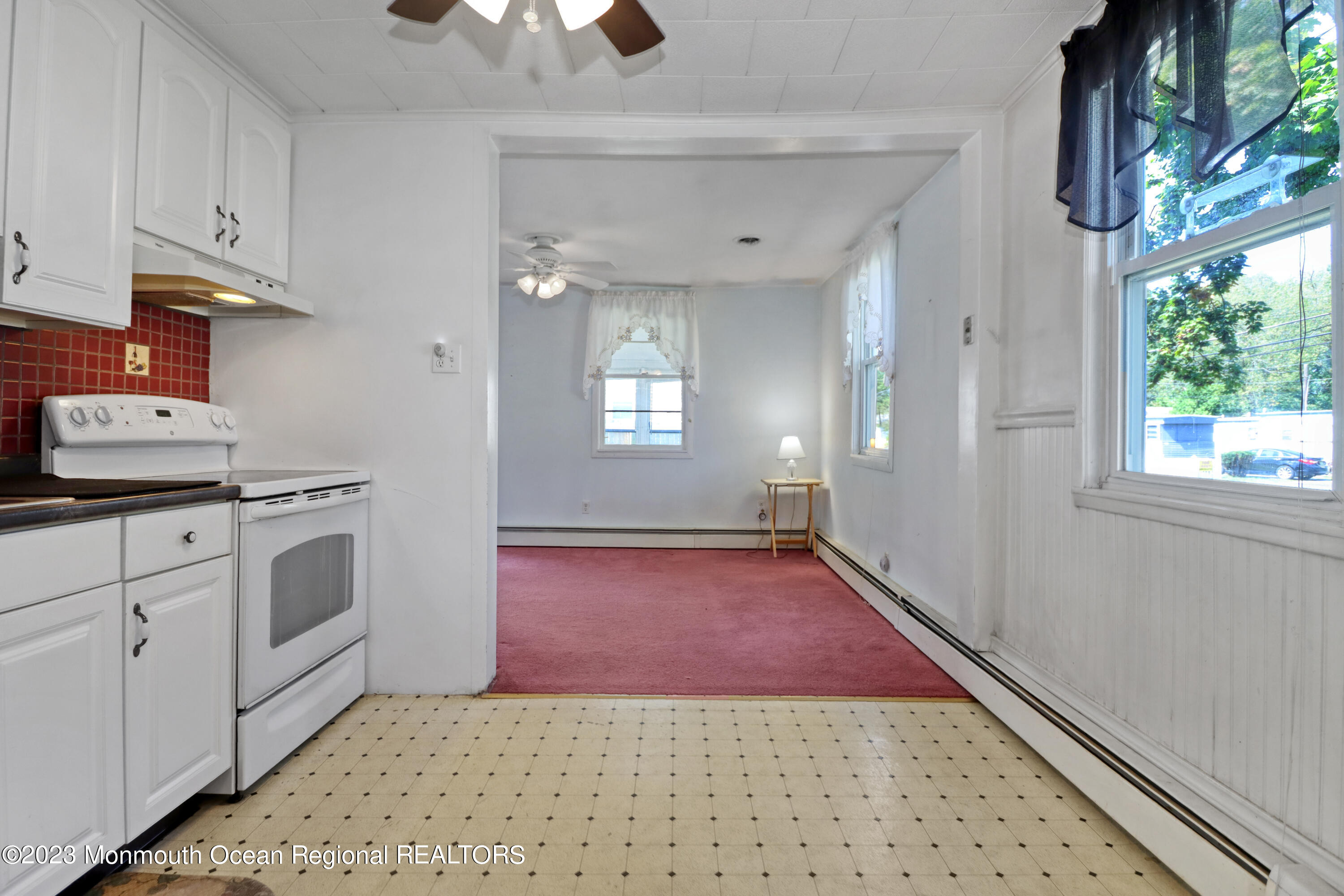 66 Jacobstown Road New Egypt, NJ 08533 - Photo 18 of 39 a view of an empty room with window and cabinet