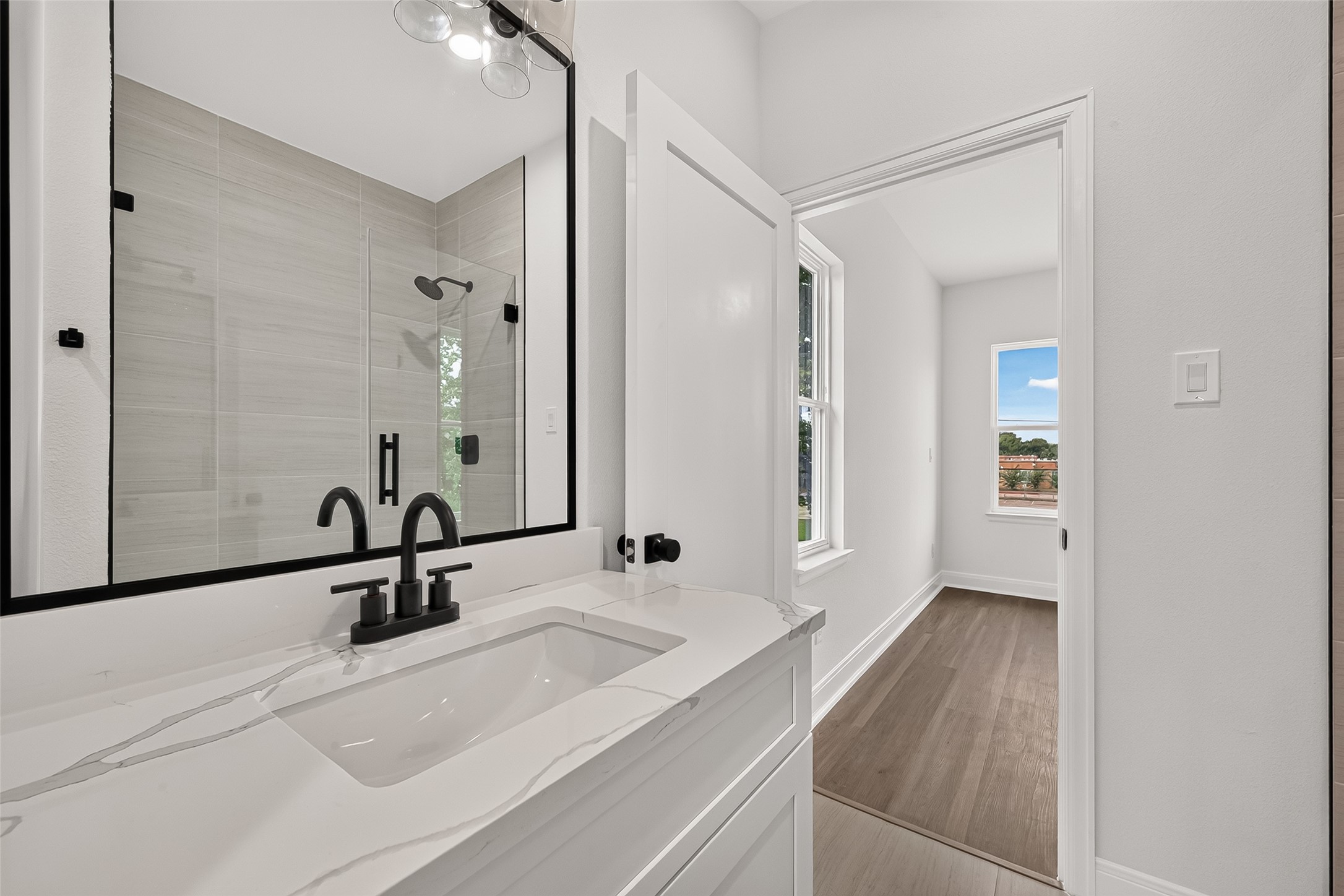 8110 Carver Road Houston, TX 77088 - Photo 20 of 38 Secondary bathroom vanity with ample counter space.
