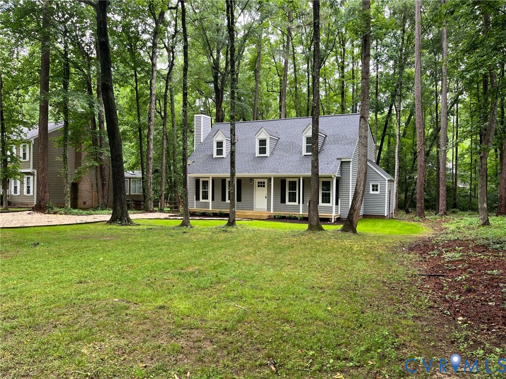 13912 Sterlings Bridge Road Midlothian, VA 23112 - Photo 2 of 47 Siding exterior with a covered front porch, dormer
