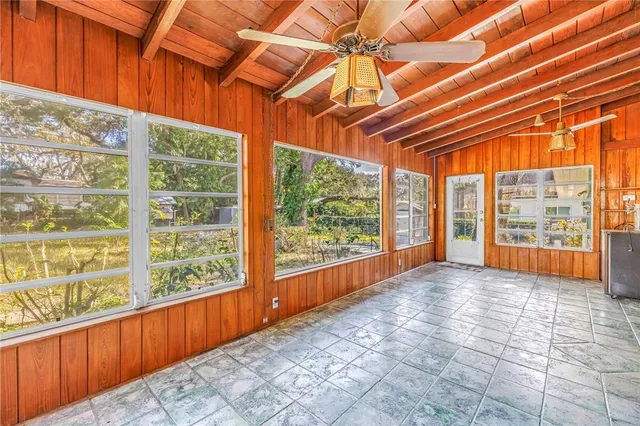 a view of porch with a outdoor space