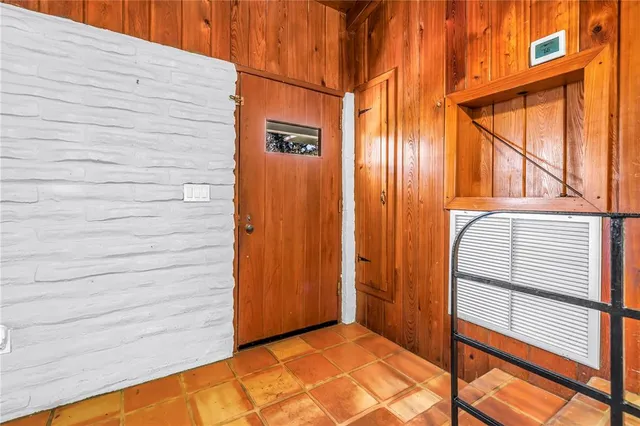 a view of house and front door