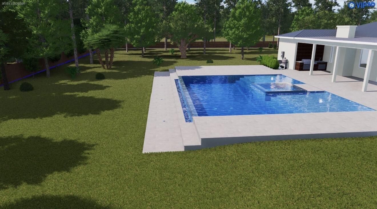 11871 160th Road North Jupiter, FL 33478 - Photo 38 of 66 AI Generated Pool