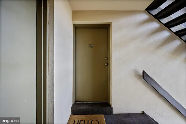 a view of front door