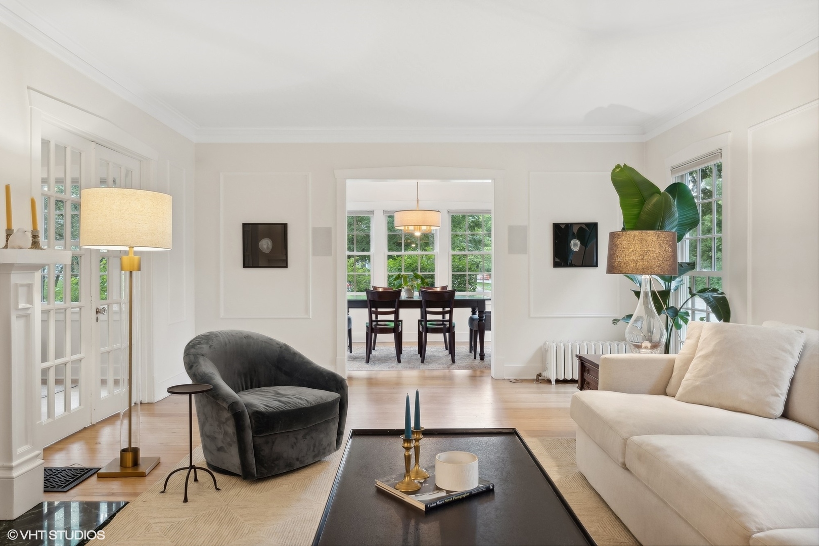 720 Willow Road Winnetka, IL 60093 - Photo 11 of 60 a living room with furniture and a large window