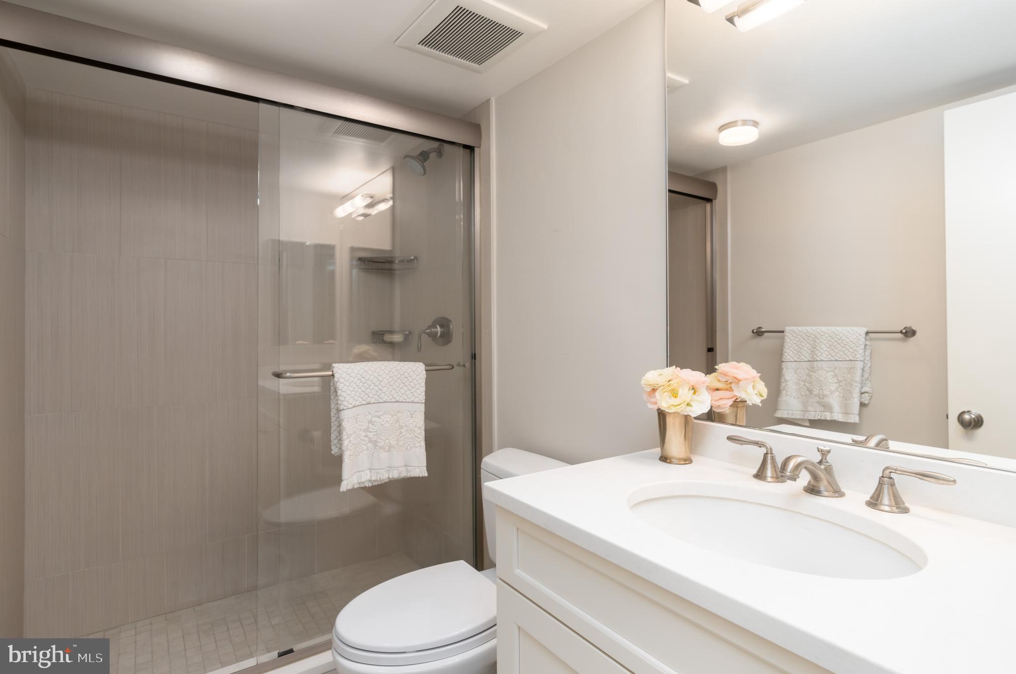 1077 30th Street Northwest, Unit 606 Washington, DC 20007 - Photo 20 of 30 Hall Bathroom