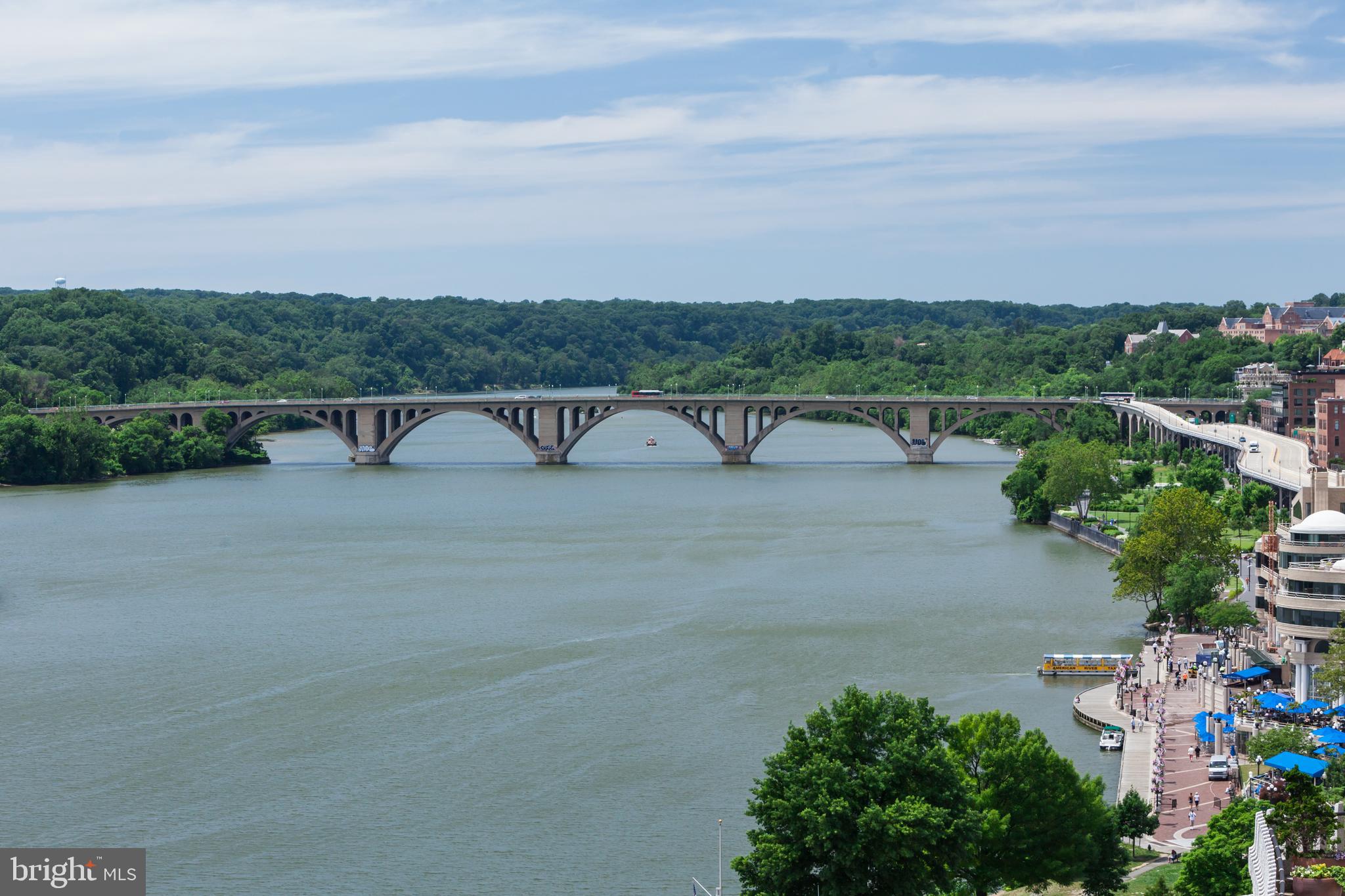 1077 30th Street Northwest, Unit 606 Washington, DC 20007 - Photo 21 of 30 Key Bridge and Harbor