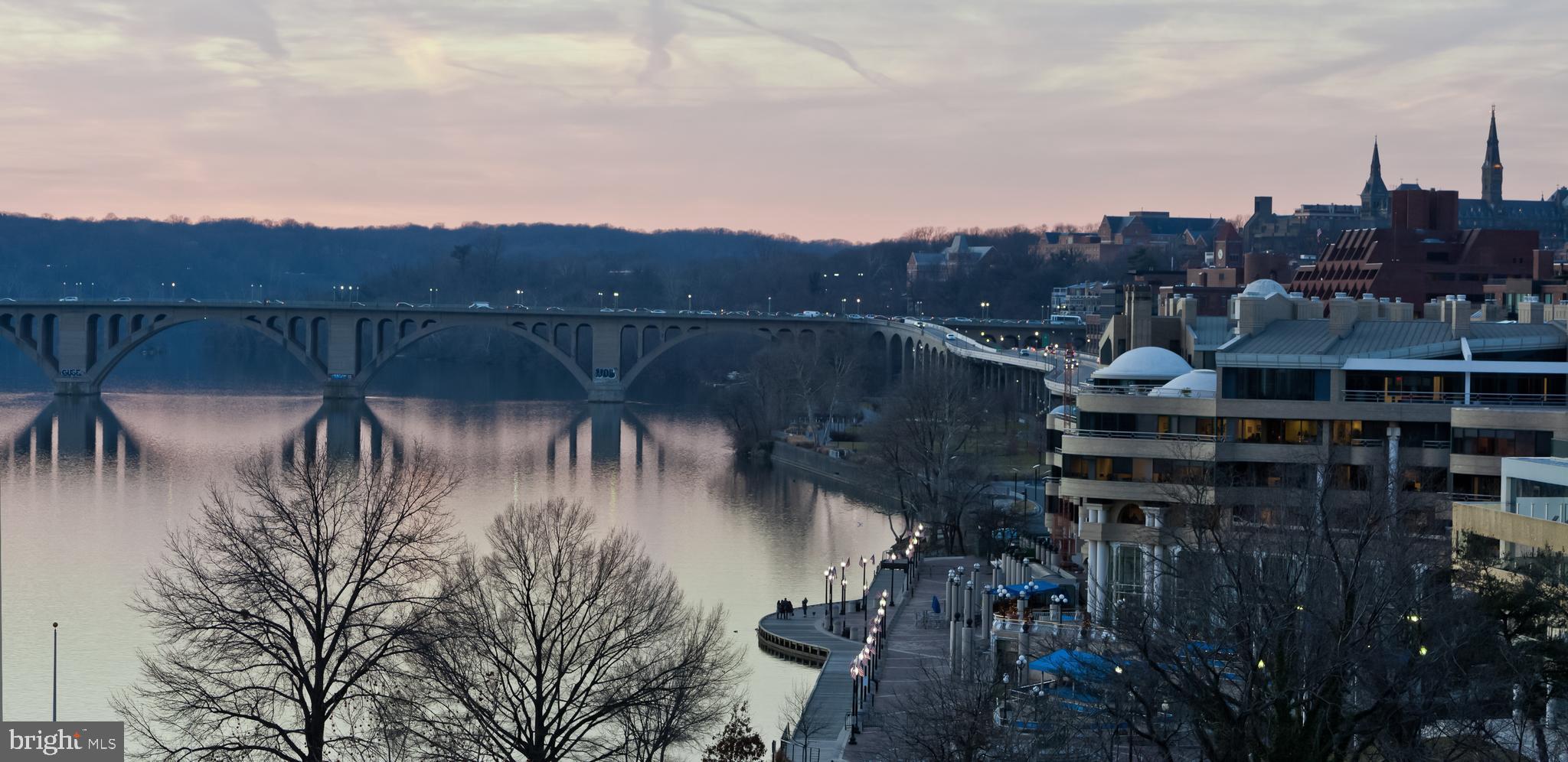 1077 30th Street Northwest, Unit 606 Washington, DC 20007 - Photo 22 of 30 Key Bridge and Georgetown