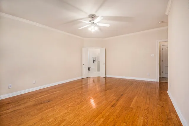 wooden floor in an empty room
