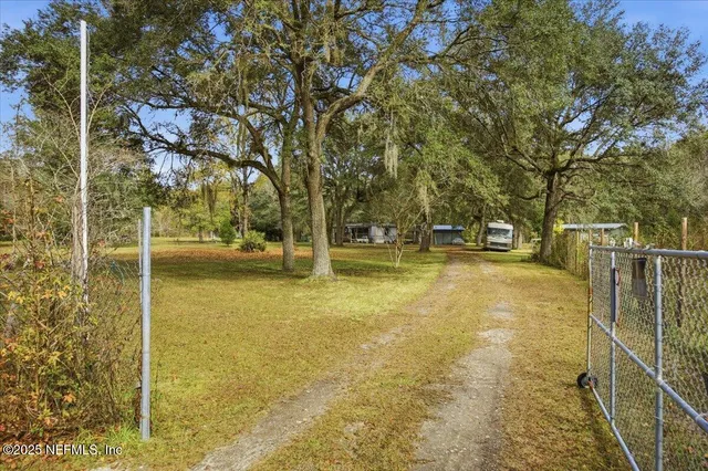 a view of swimming pool with an outdoor space