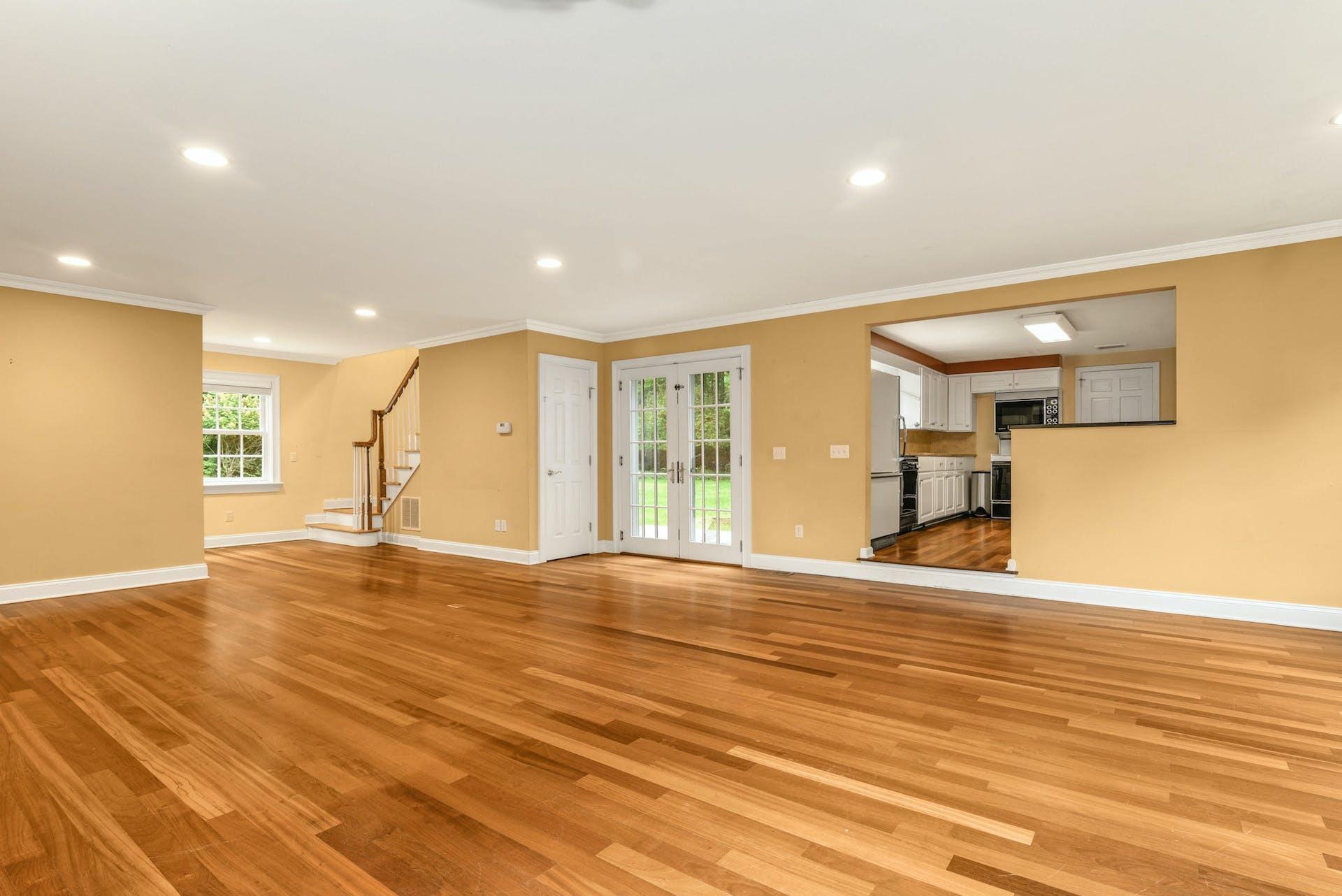 15 Briar Brae Road Darien, CT 06820 - Photo 14 of 32 a view of an empty room with wooden floor and a window