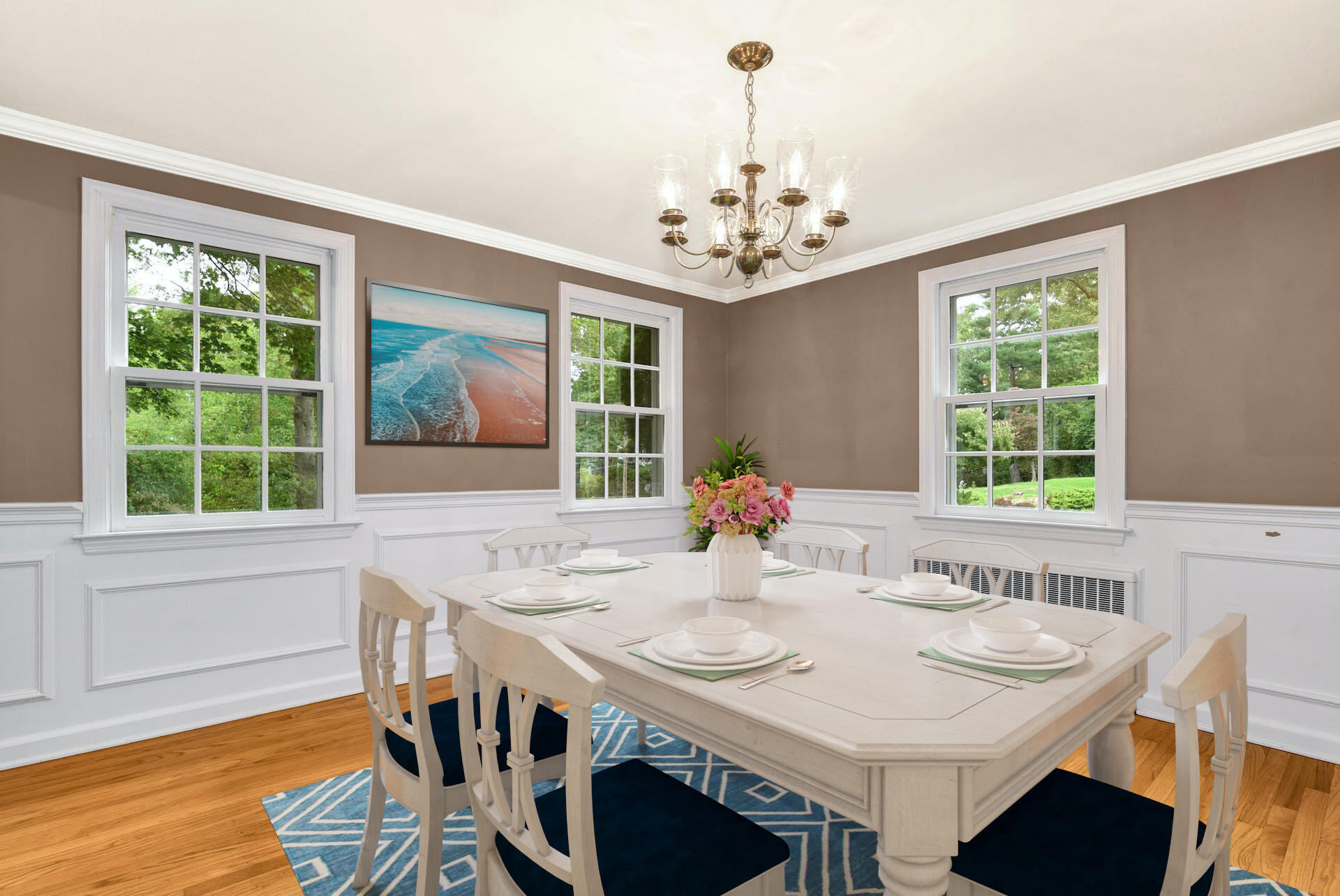 15 Briar Brae Road Darien, CT 06820 - Photo 7 of 32 a view of a dining room with furniture window and outside view