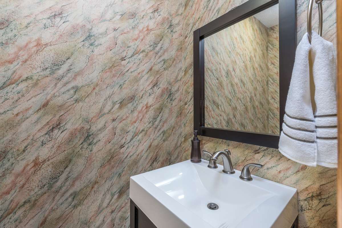 403 Purple Cow Road Waynesboro, VA 22980 - Photo 45 of 50 a bathroom with a sink and a mirror