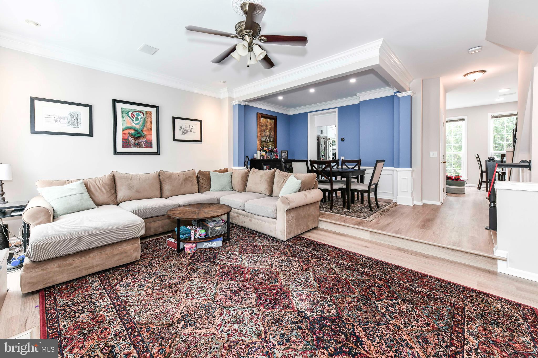 45692 Waterloo Station Square Sterling, VA 20166 - Photo 4 of 31 a living room with furniture and view of kitchen