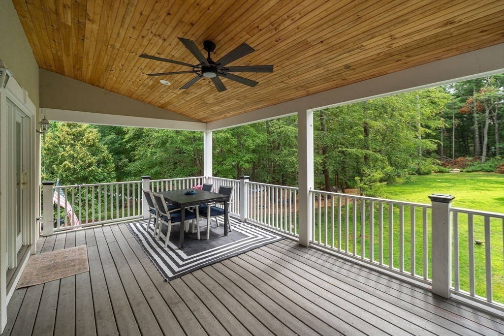 34 Wood Duck Road Acushnet, MA 02743 - Photo 17 of 23 a view of a two chairs in the balcony