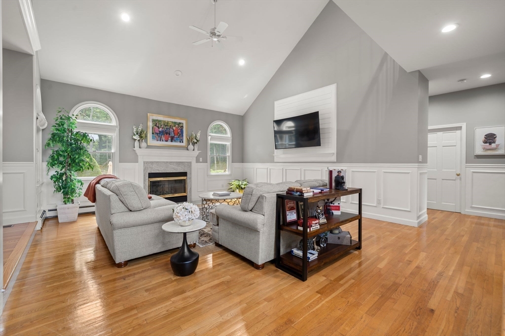 34 Wood Duck Road Acushnet, MA 02743 - Photo 4 of 23 a living room with furniture and a flat screen tv