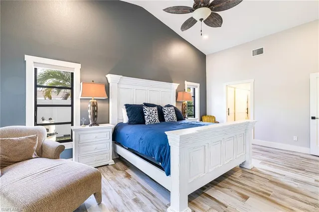 a view of a patio with a table and chairs