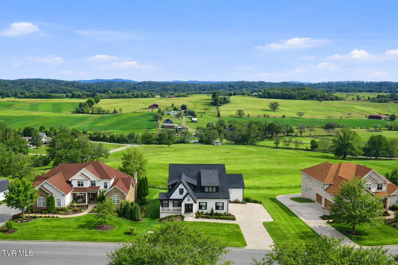 141 Laurel Ridge Drive Jonesborough, TN 37659 - Photo 4 of 30 drone front of home