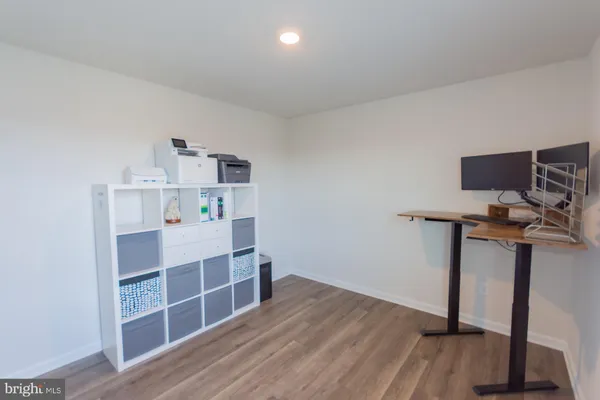 a view of a living room and a bedroom
