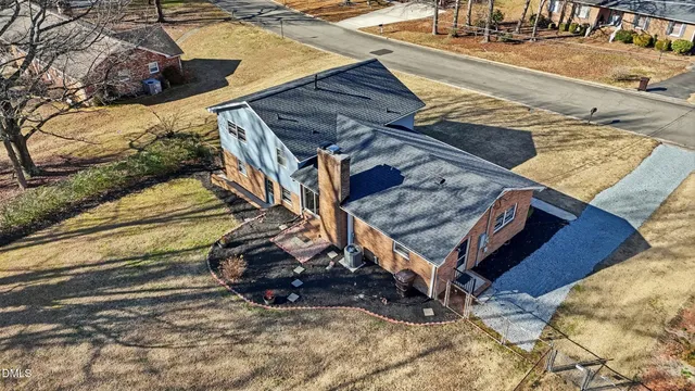 aerial view of a large building
