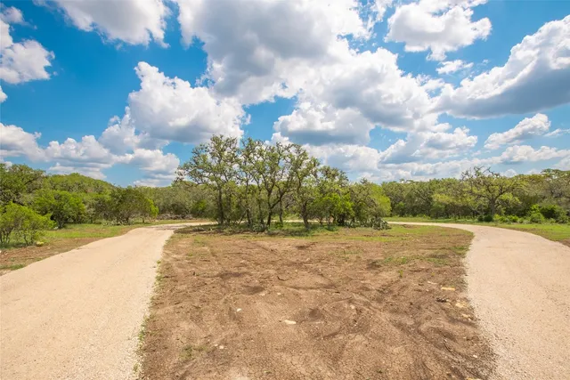 a view of back yard of the house