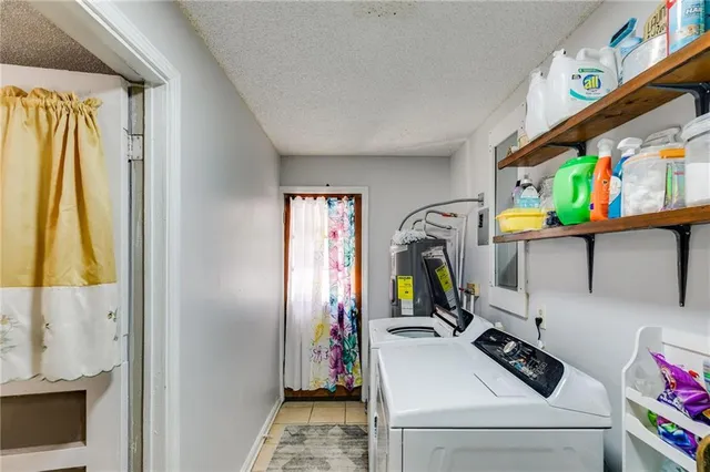 a view of room with gym equipment