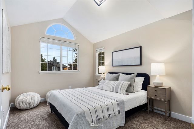 a room with furniture and window