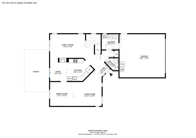 a picture of a rug with a white wall and a picture