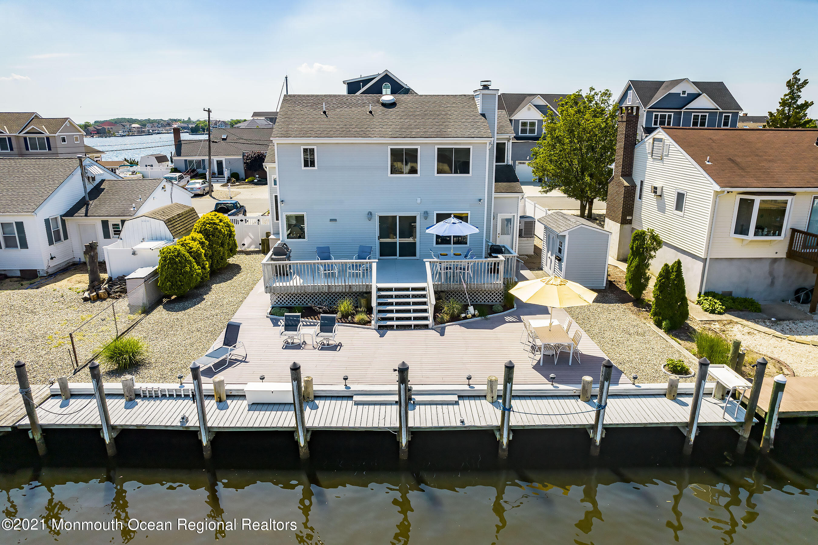 19 Channel Road Toms River, NJ 08753 - Photo 6 of 62 Rear Aerial 2