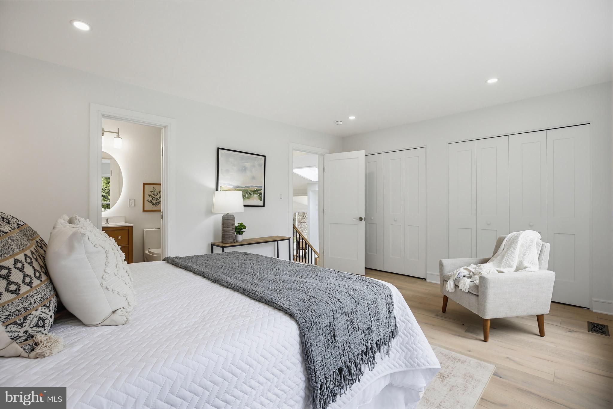 14828 Fireside Drive Silver Spring, MD 20905 - Photo 18 of 54 a bedroom with a bed and a couch