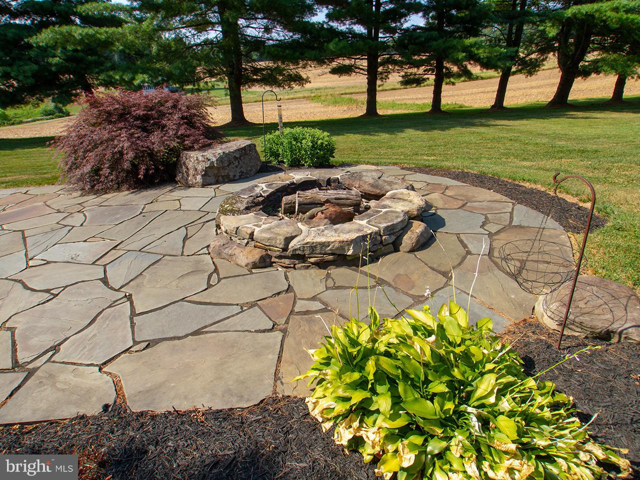 1526 Freeland Road Freeland, MD 21053 - Photo 11 of 30 Flagstone patio w/ fire pit