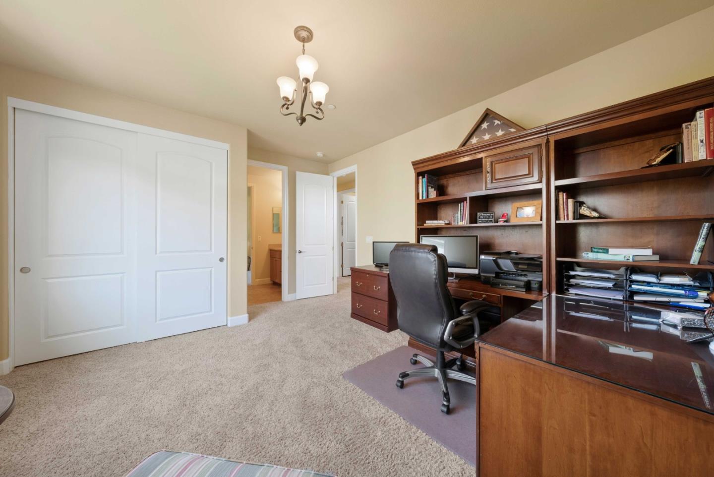 1477 Corte De Maria San Jose, CA 95120 - Photo 17 of 29 a view of a workspace with furniture